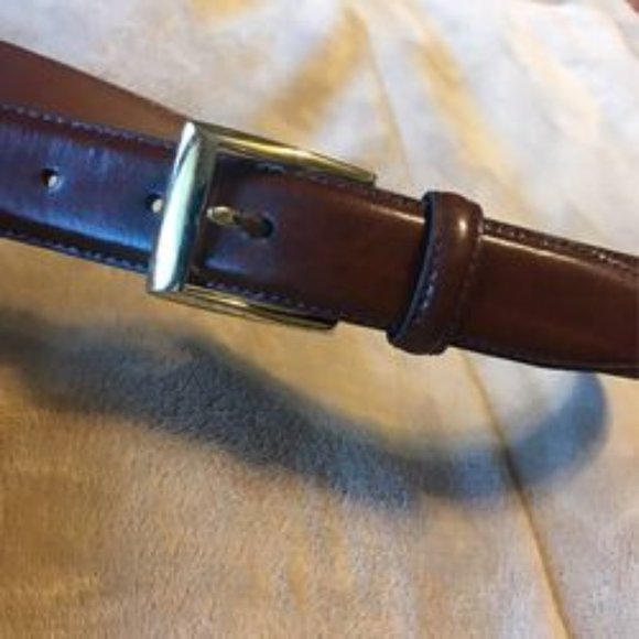 Jos a. Bank Leather Belt Size 40 - Picture 1 of 3